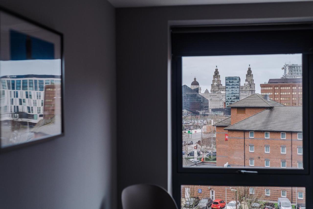 Host Apartments - Contemporary 3 Bed Apt With Balcony - Perfect For Long Stays Liverpool Extérieur photo