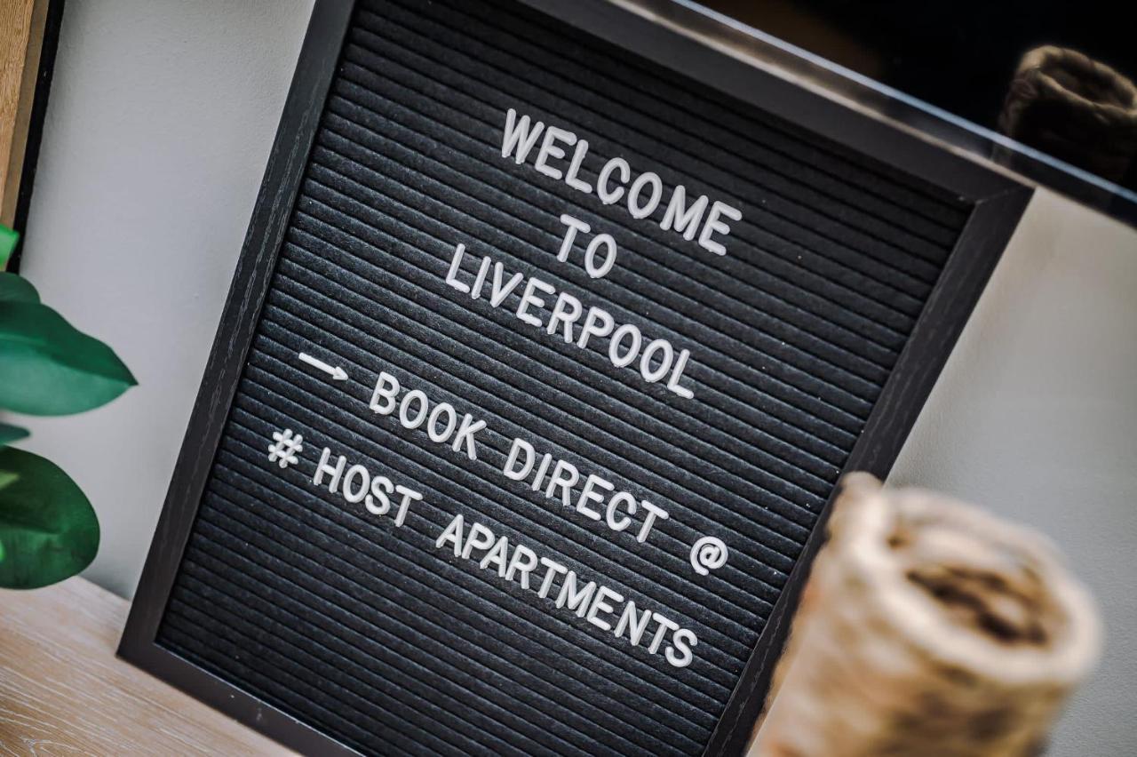 Host Apartments - Contemporary 3 Bed Apt With Balcony - Perfect For Long Stays Liverpool Extérieur photo